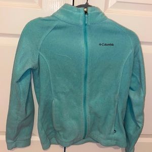 Columbia Blue large turtleneck jacket